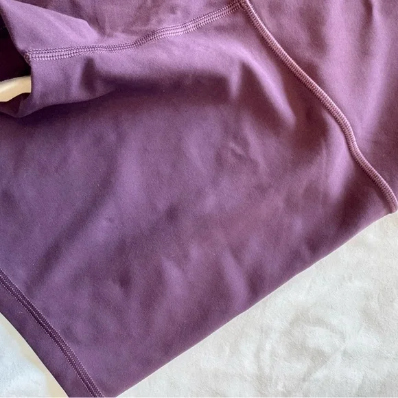 Lululemon Athletics WORN-ONCE Women's Plum Purple Biker Shorts - Picture 9 of 9